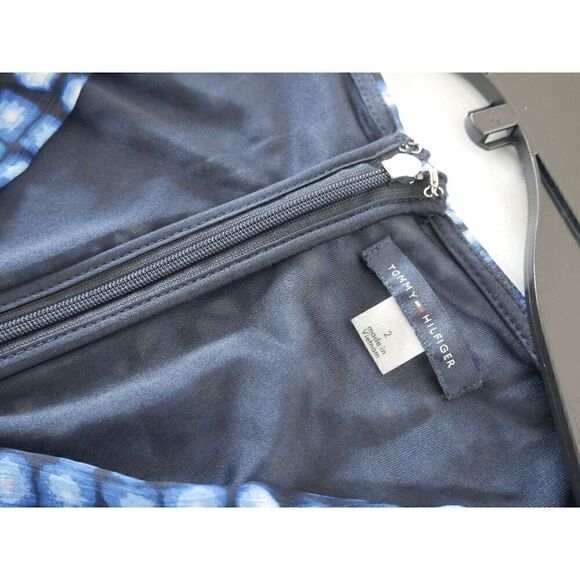 TOMMY HILFIGER Women's Island Tile Chiffon Maxi Dress Size 2 - Picture 10 of 12